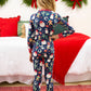 SoftSnooze™ Kids Bamboo Viscose Giddy Up Santa Western Christmas Long Sleeve Pajama Set