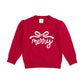 Merry Bow Sweater