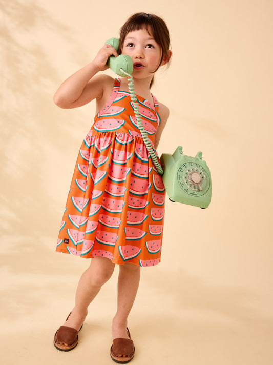 Strappy Sun Dress // Watermelon