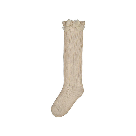 Girls Knee High Socks // Toffee // 10055-55