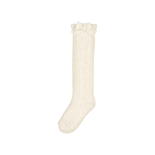 Girls Knee High Socks // Sand // 10055-59