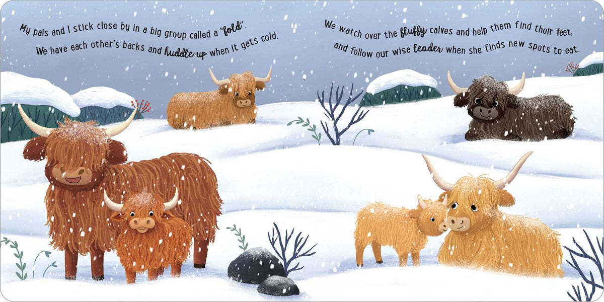 I Love Being a Highland Cow // Padded Board Book