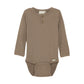 L/S Rib Bodysuit // Taupe Gray