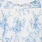 Blue Floral Bubble