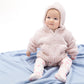 Chenille Hooded Jacket // Blush