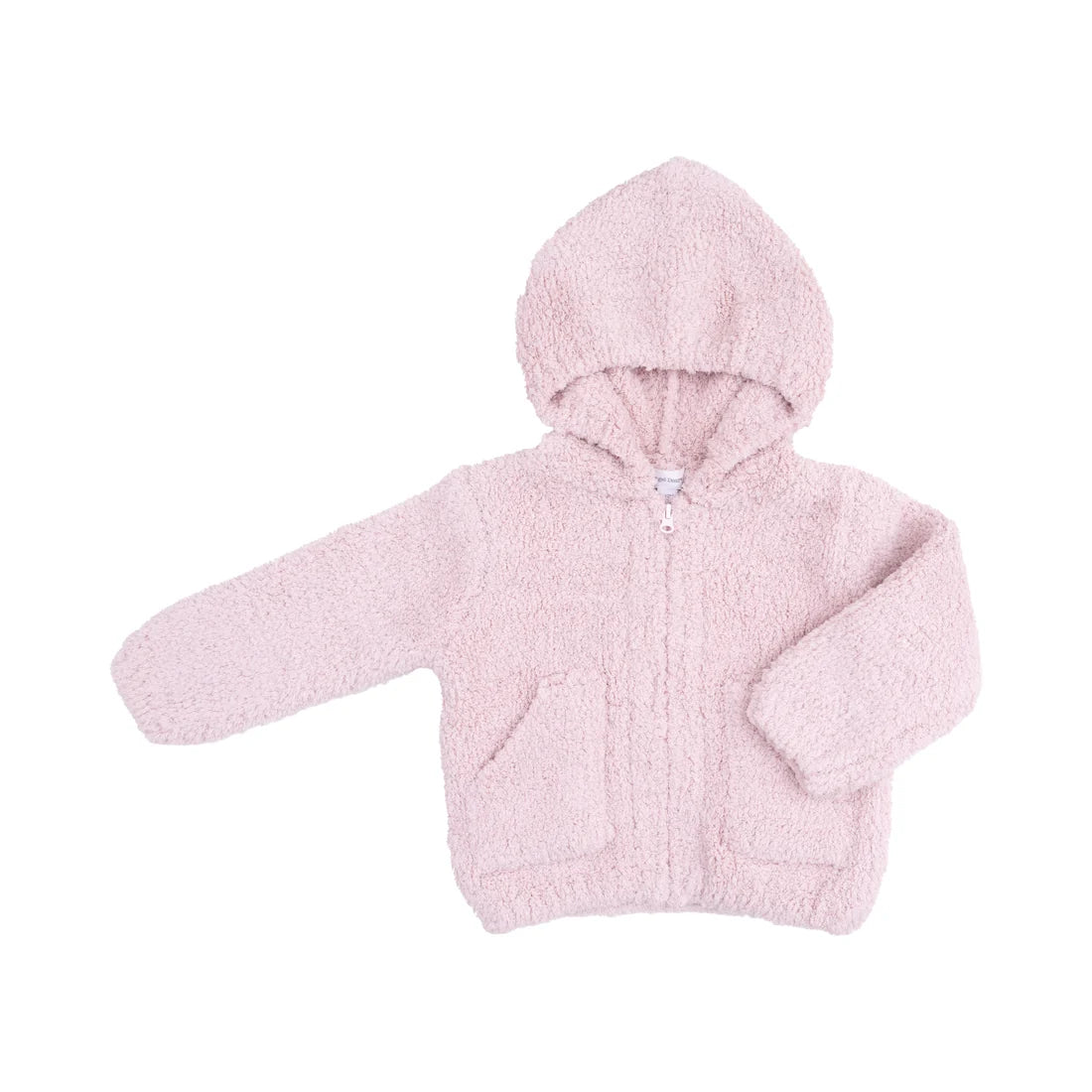 Chenille Hooded Jacket // Blush