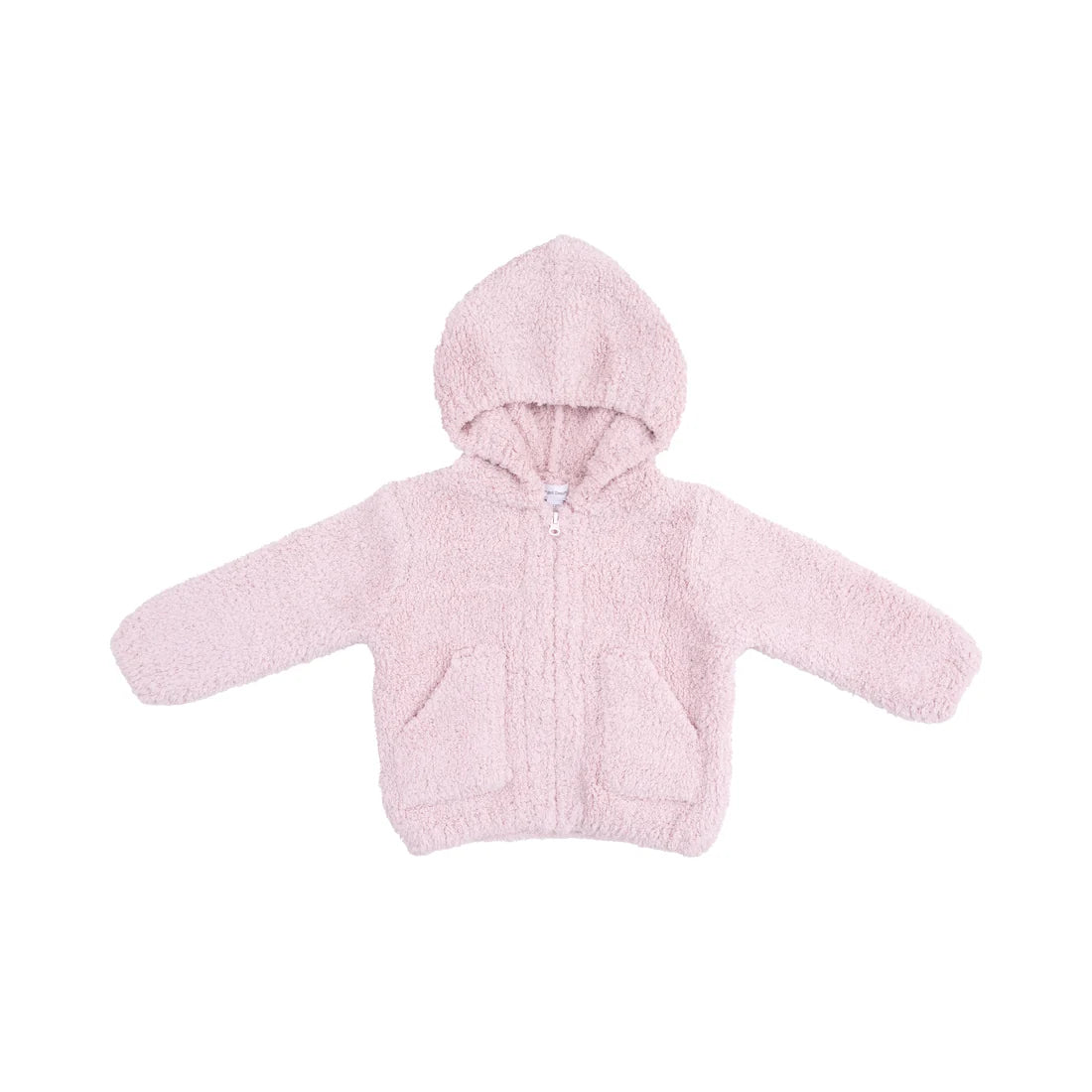 Chenille Hooded Jacket // Blush