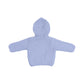 Chenille Hooded Jacket // Dusty Blue
