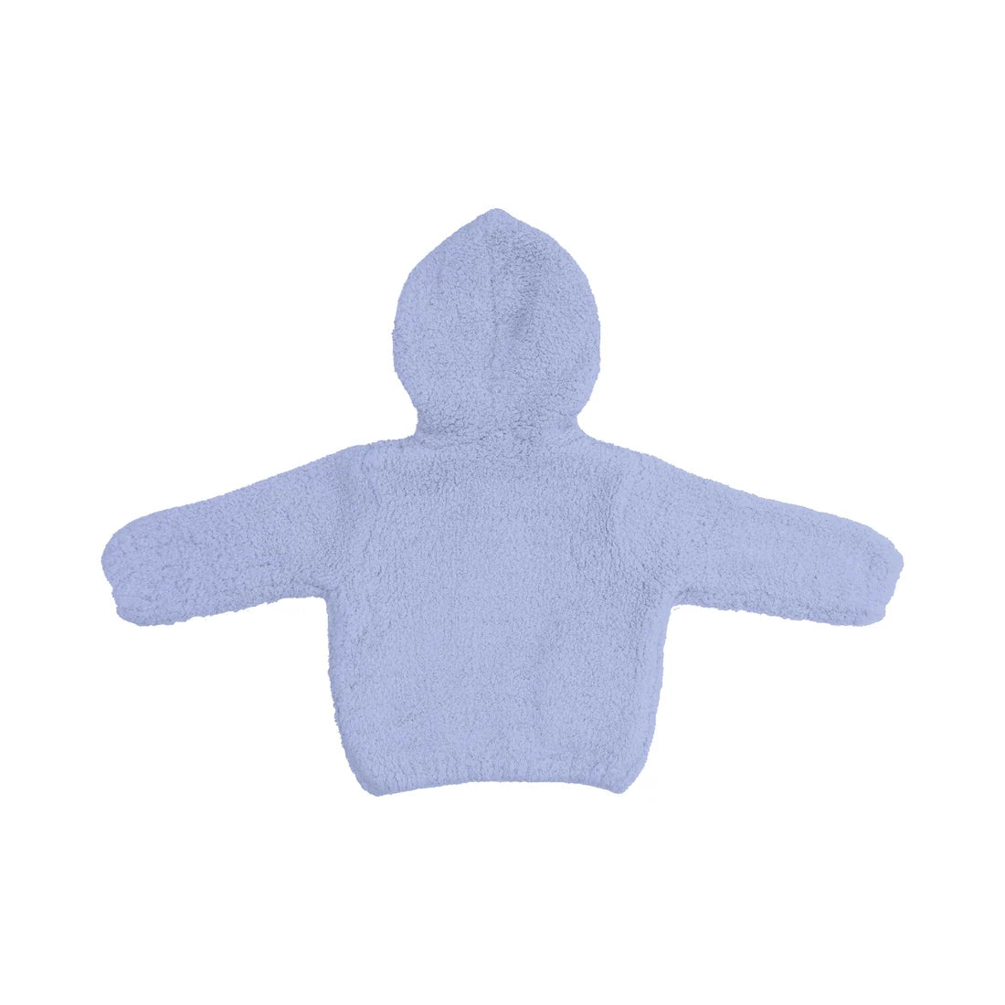 Chenille Hooded Jacket // Dusty Blue