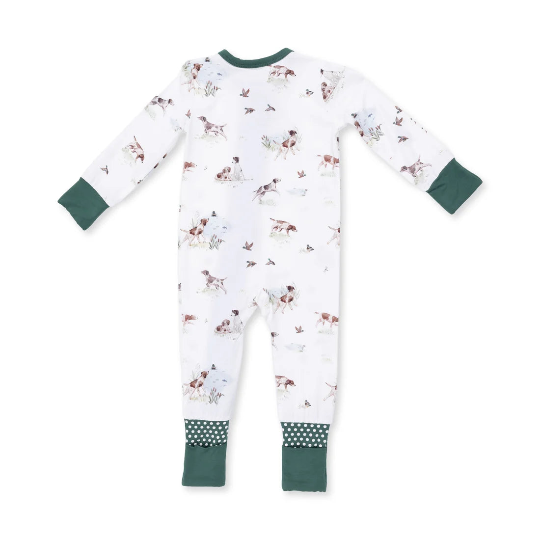 Convertible Romper // Pointer Pups and Duck Buddies