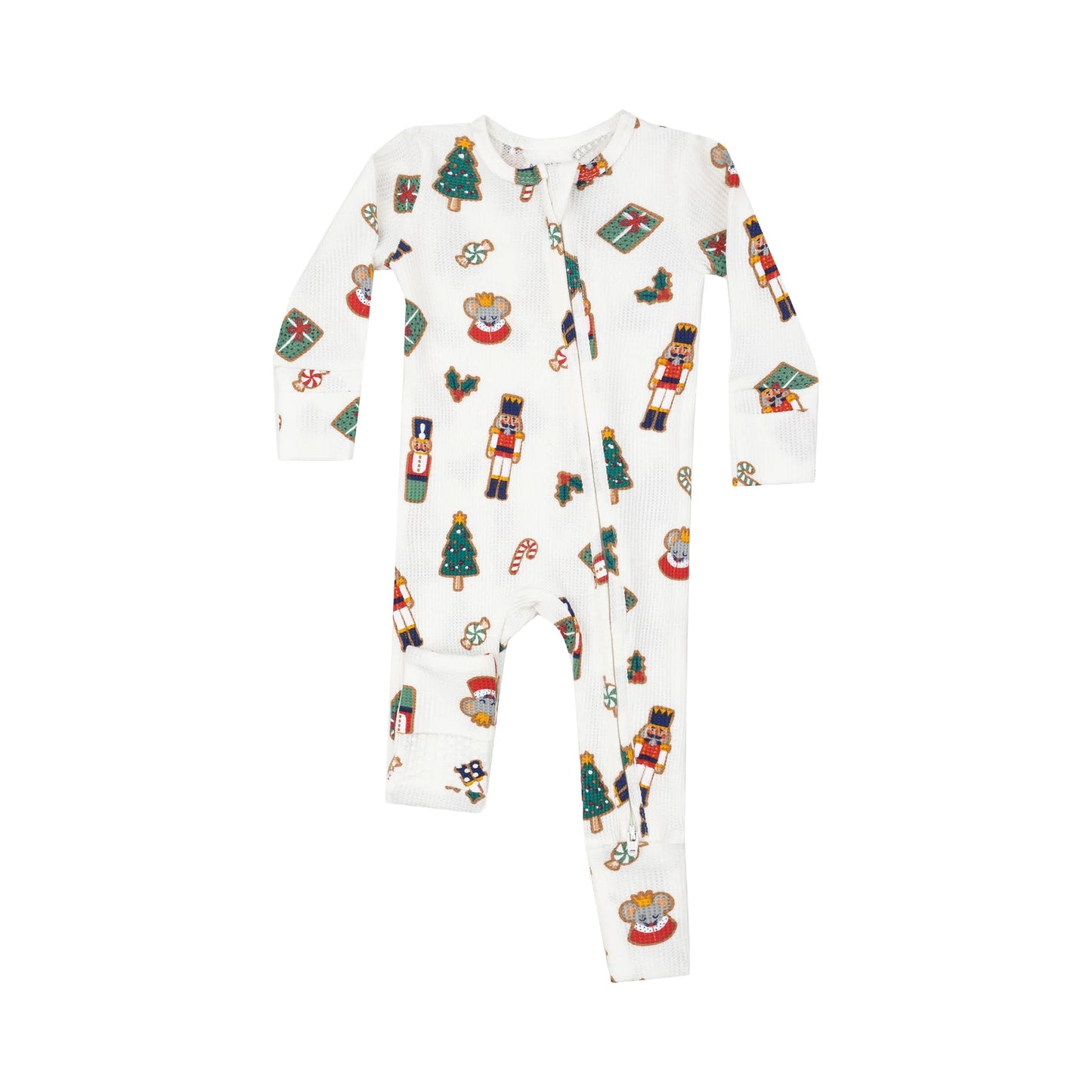 2 Way Zipper Romper // Nutcracker Christmas Cookie