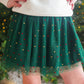 Emerald Rhinestone Christmas Tutu