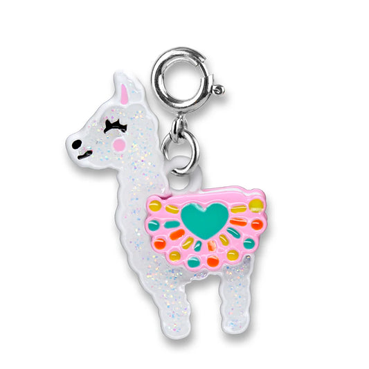 Llama-shaped charm with colorful details 