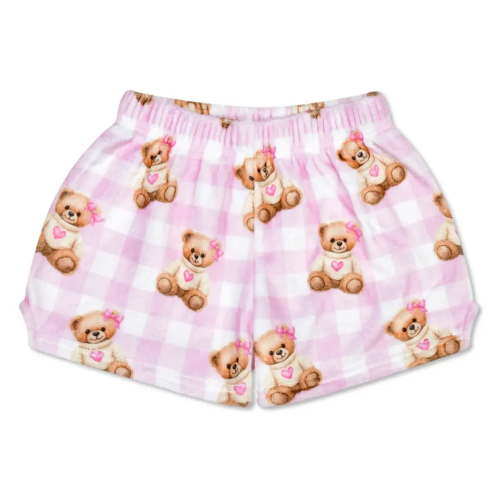 Beary Coquette Plush Shorts