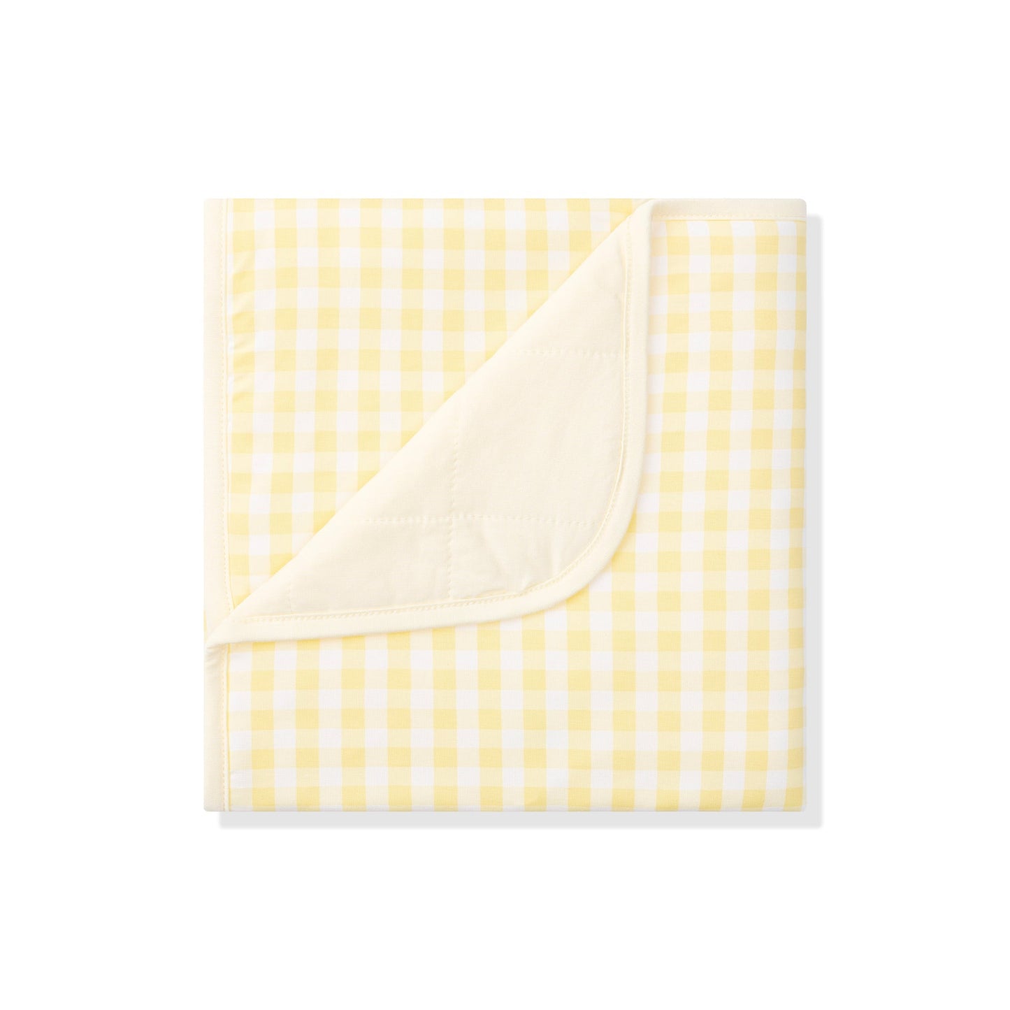 Baby Blanket // Gingham Chamomile