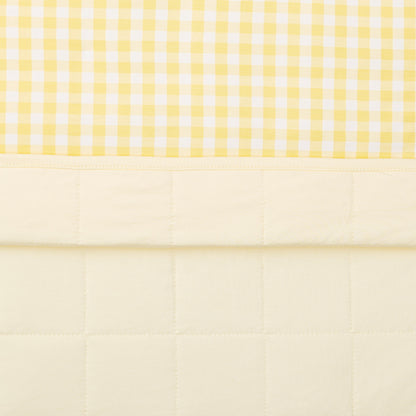 Baby Blanket // Gingham Chamomile