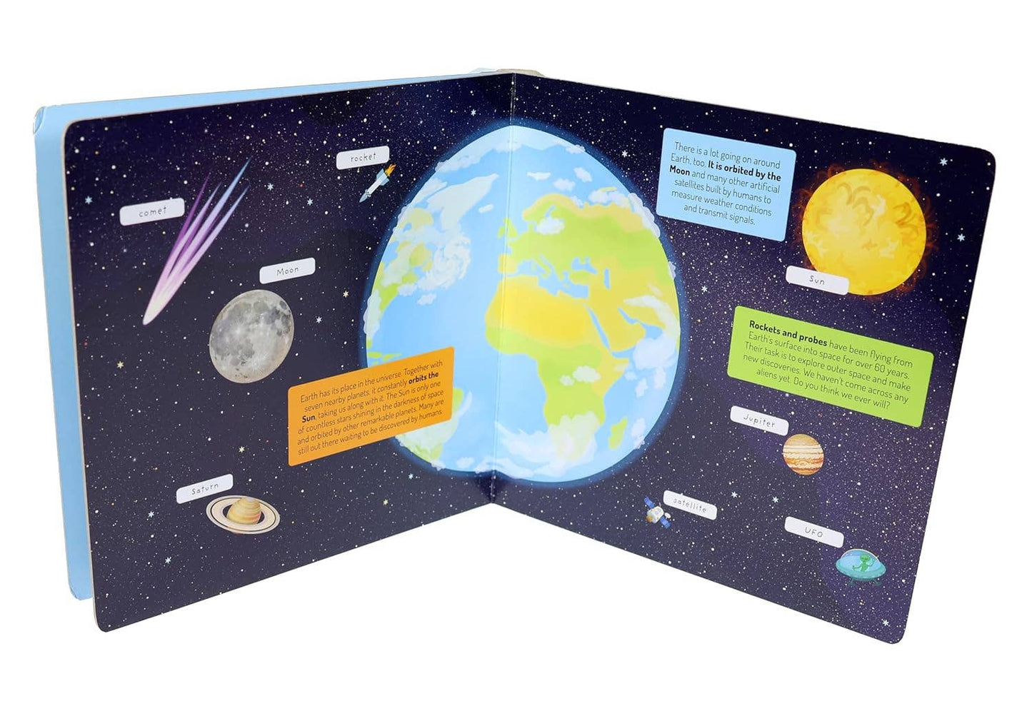 My First Exploring Earth - Layered Board Book for Kids