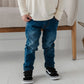 Boys Slim Denim Pants // Medium Wash