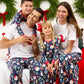 SoftSnooze™ Kids Bamboo Viscose Giddy Up Santa Western Christmas Long Sleeve Pajama Set