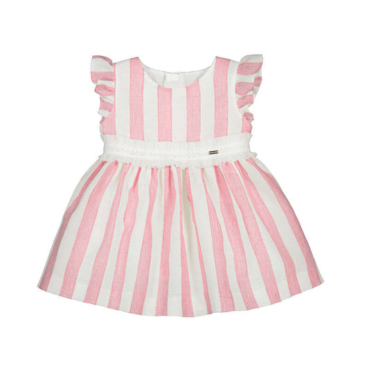 Pink and White Stripe Dress 1904-070