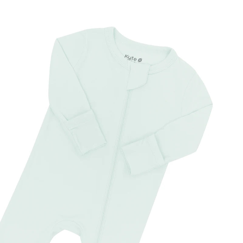 Bamboo Zipper Coverall // Dew
