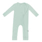 Bamboo Zipper Coverall // Sage