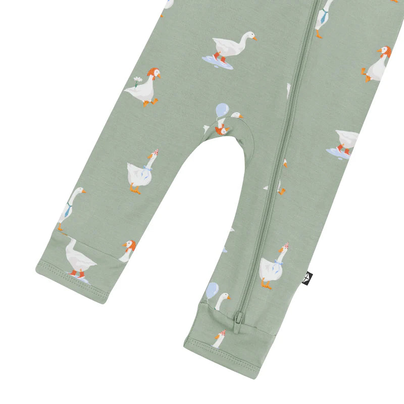 Bamboo Zipper Coverall // Silly Goose