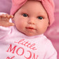 Newborn Doll Carmen with Cushion (15")
