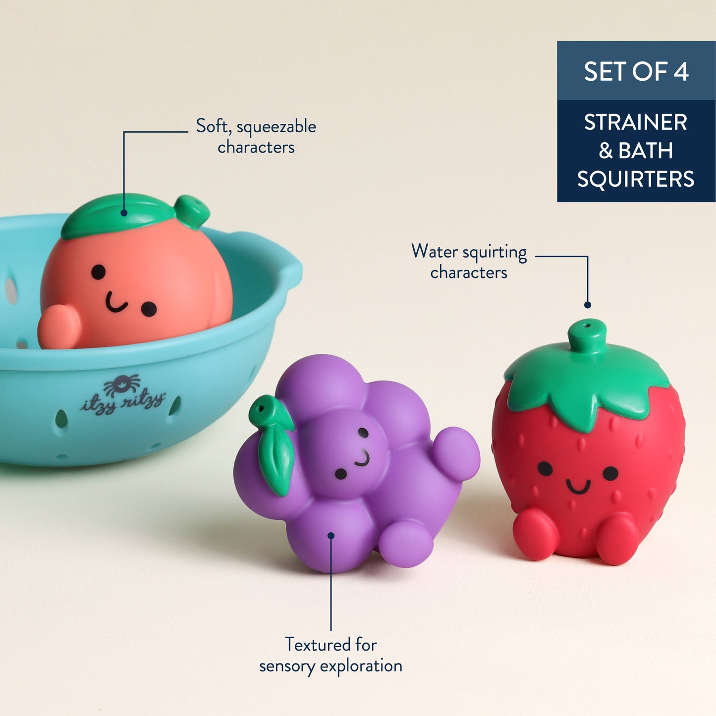 Itzy Splash Pals- Bath + Water Toy
