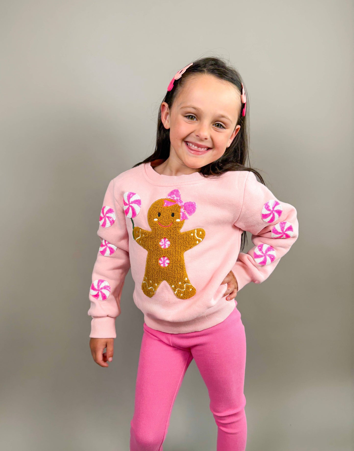 Gingerbread Patched Crewneck 