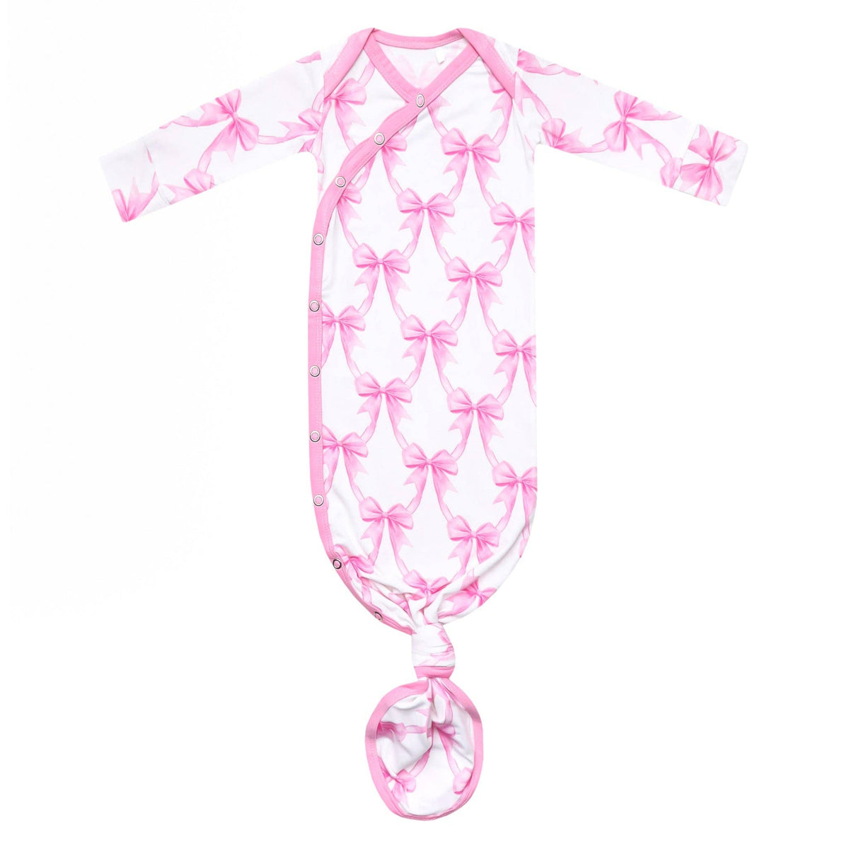 Newborn Knotted Gown // Bow My Gosh