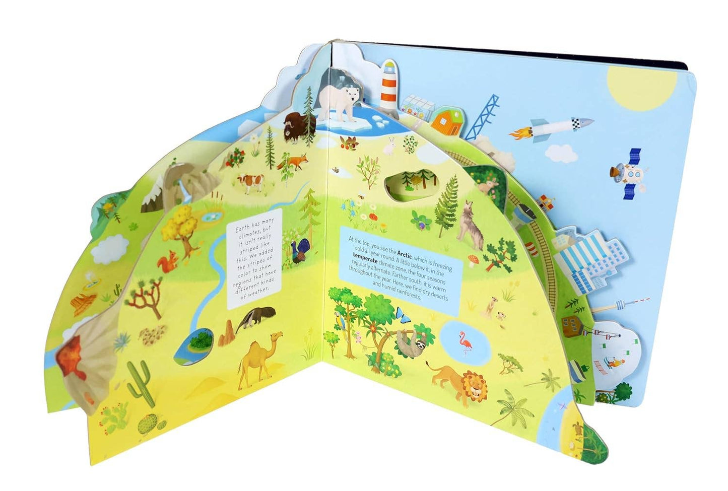 My First Exploring Earth - Layered Board Book for Kids