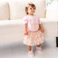 Lil Sis Pearl Patch Short Sleeve Romper - Family Fun
