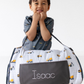 Boys Nap Mat - Construction On Grey