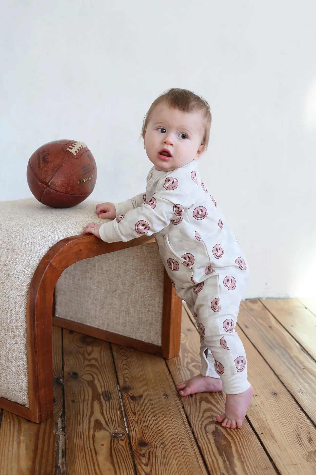Crewneck Jumpsuit // Football