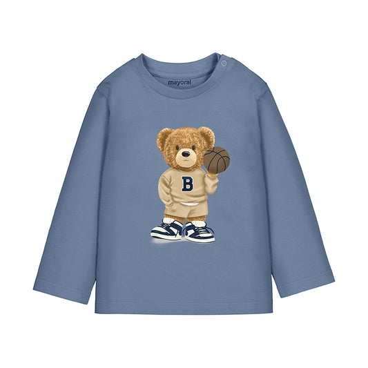 Bear Long Sleeve Shirt // Iceberg // 2058-83