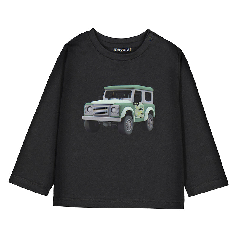 Long Sleeve Car Shirt // Shadow // 2066-25