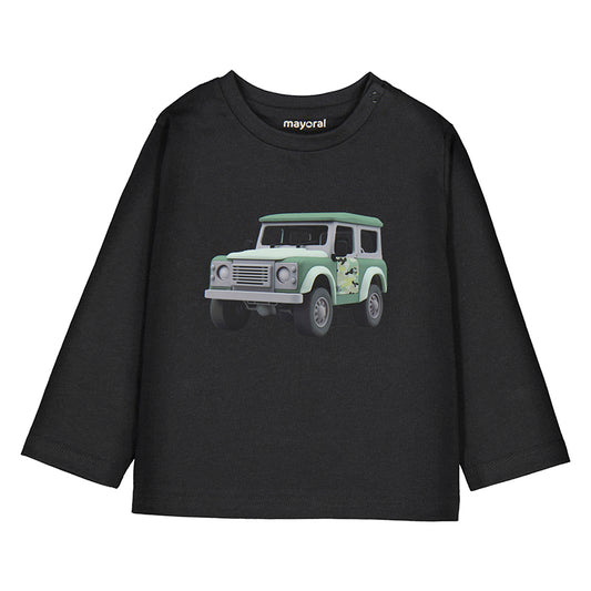 Long Sleeve Car Shirt // Shadow // 2066-25