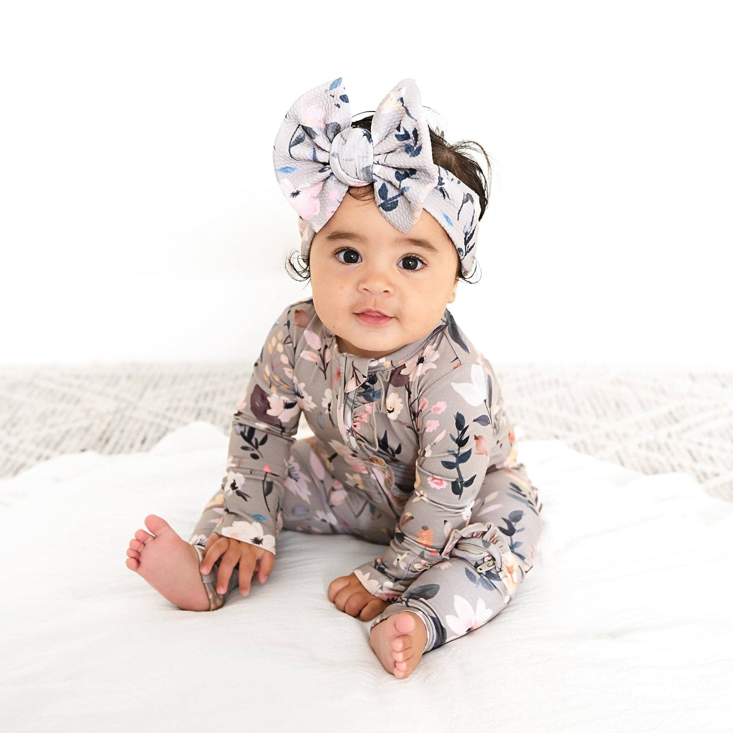 Tatum Ruffle Zip Bamboo One Piece