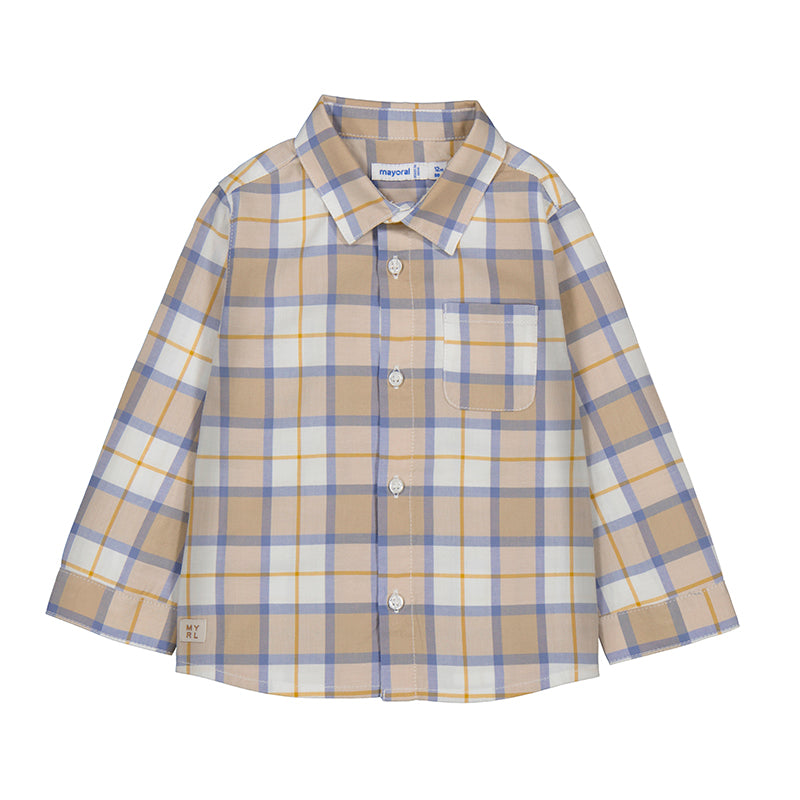 Long Sleeve Checked Shirt // Cereal // 2109-92