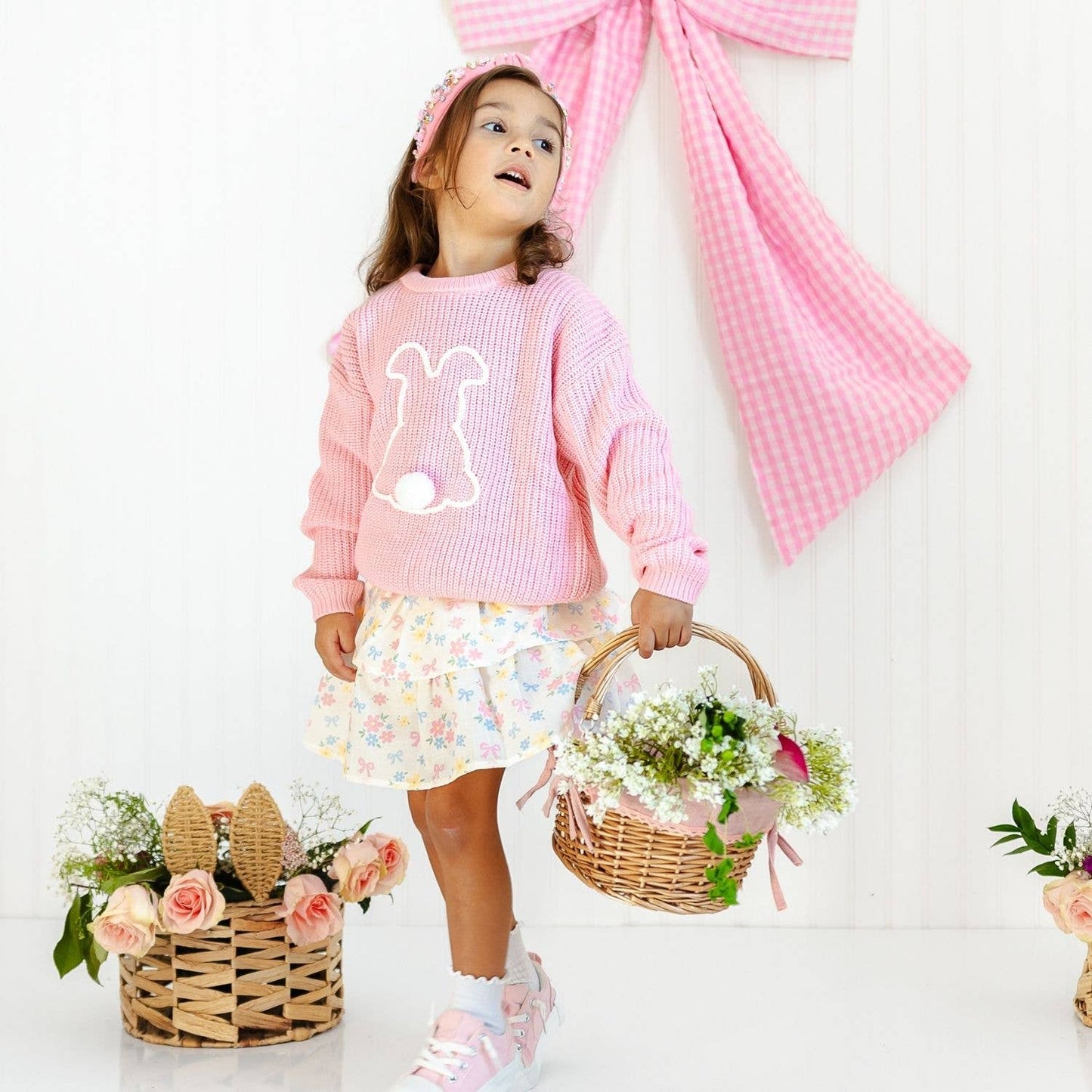 Sweet Floral Skort - Kids Boutique Clothing