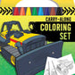 Tonka: Carry-Along Coloring Set by Grace Baranowski