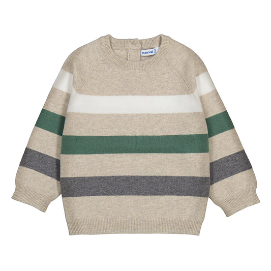 Striped Sweater // Chai // 2342-10