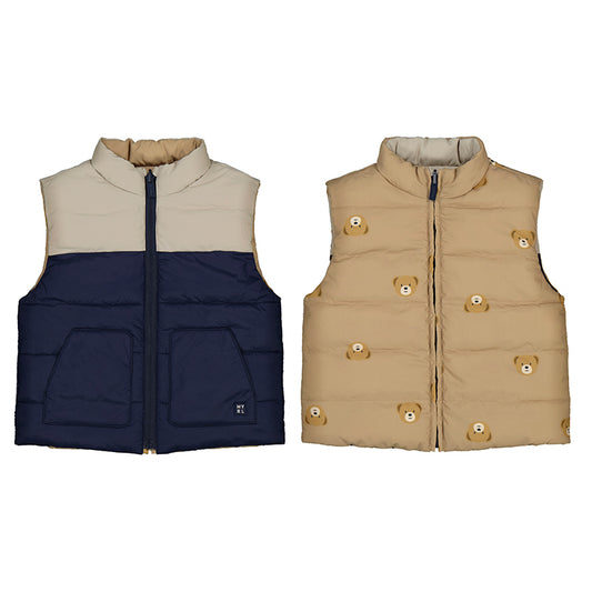 Reversible Vest // Blue // 2348-27