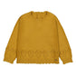 Scallop Neck Sweater // Honey // 2353-20