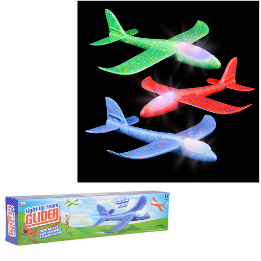 18" Light Up Airplane