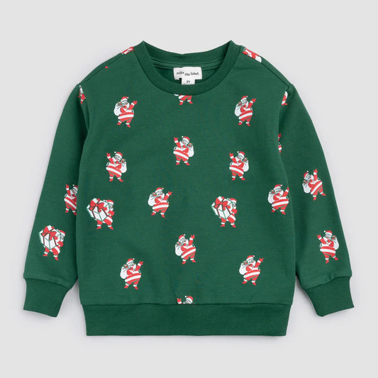 Sleighing It Green Sweatshirt