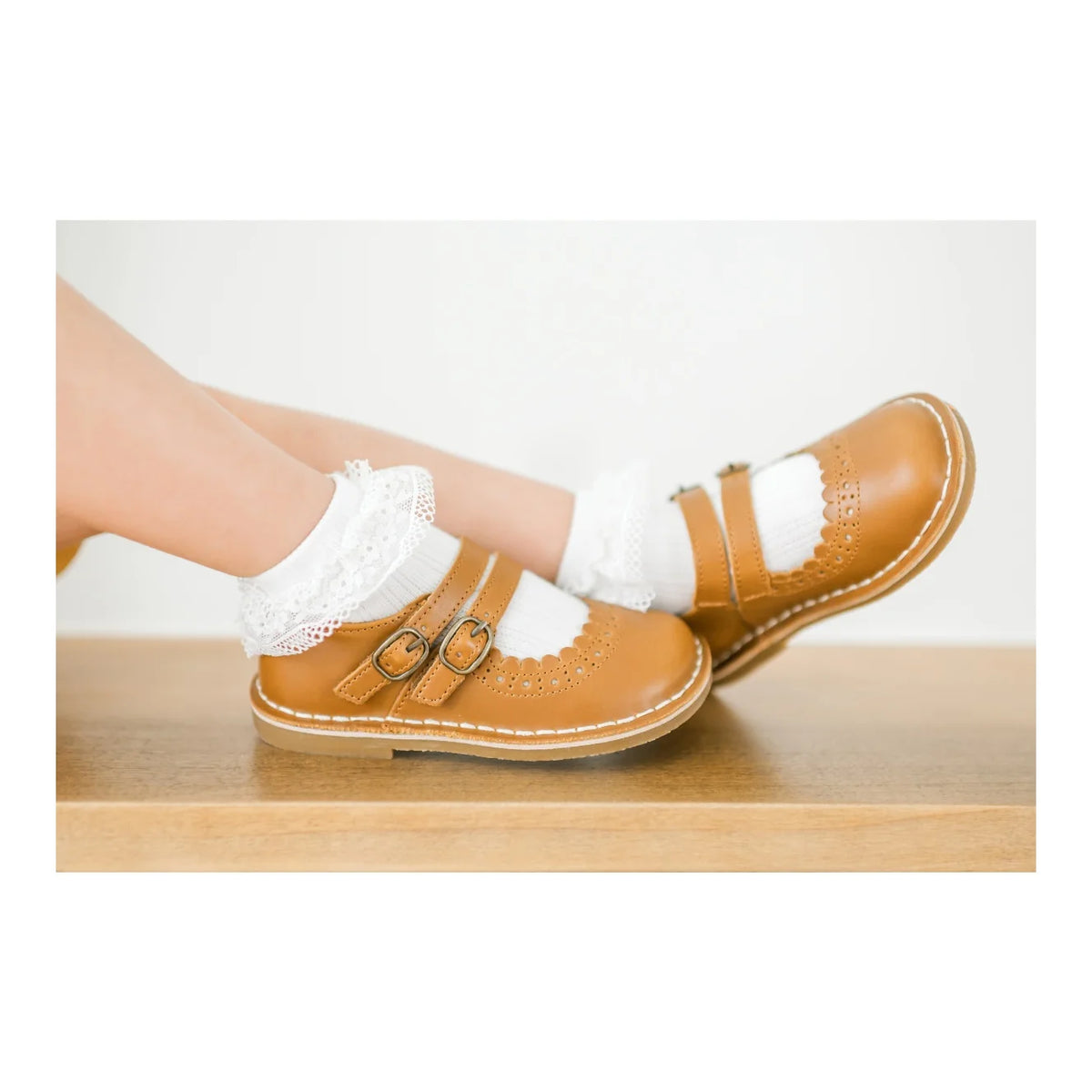 Tatiana Double Strap Marj Jane // Camel