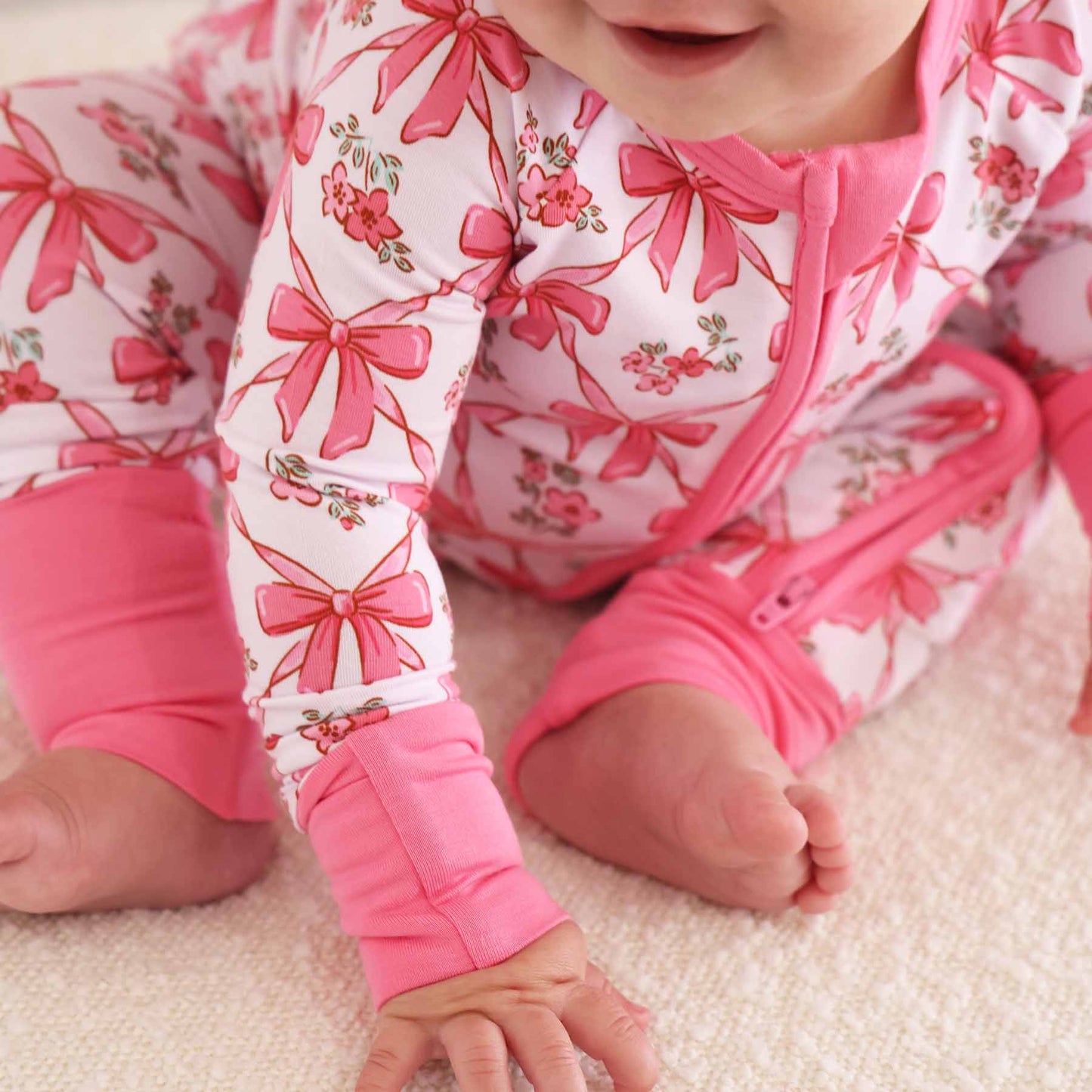 Bow Besties Convertible Zip Romper