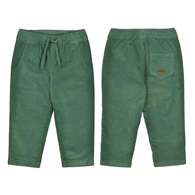 Micro-Cord Lined Trousers // Fir // 2507-89